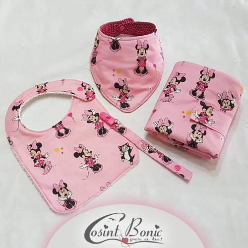 Conjunto bebé minnie