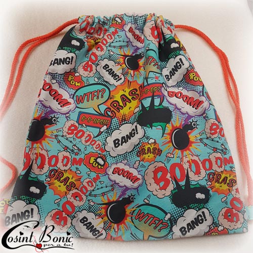 mochila saco boom artesanal